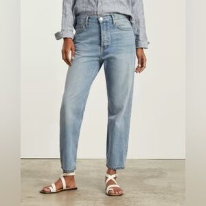 Everlane The Summer Slouch Jean in Blue Shadow